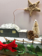 Christmas Wooden House Scene image 10