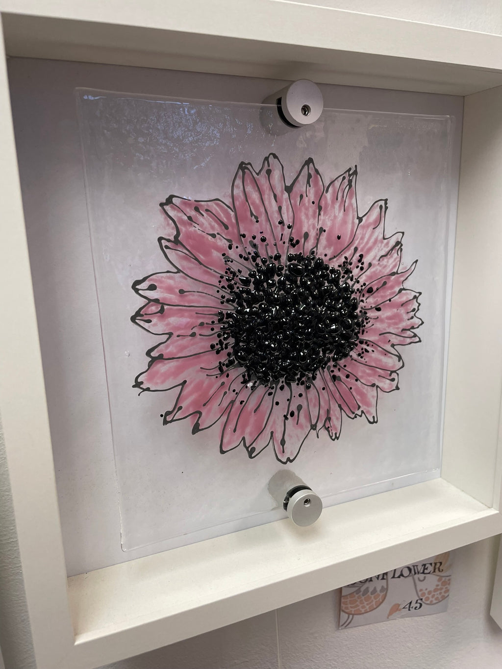 Fused Glass Flower Picture image 6