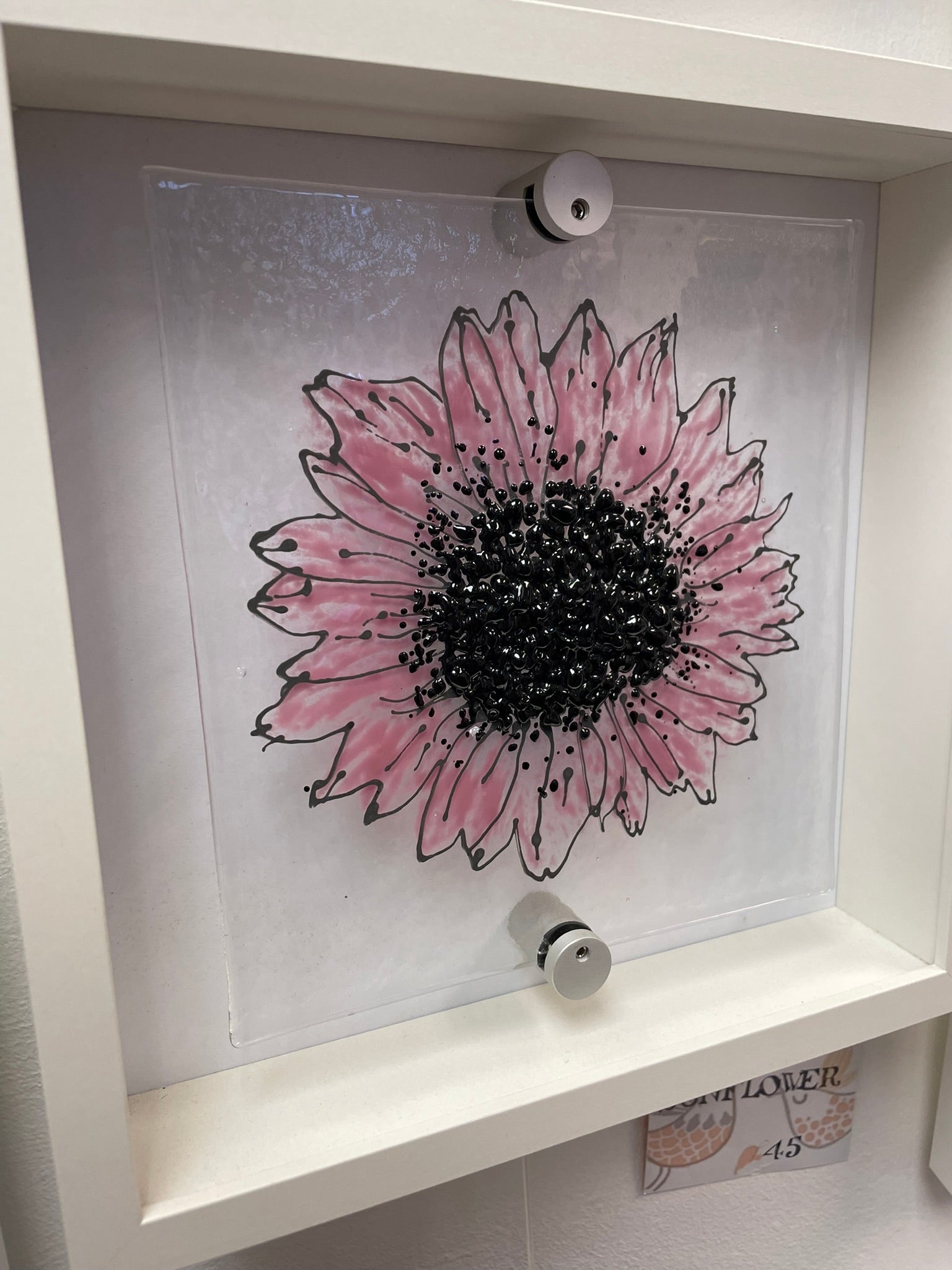 Fused Glass Flower Picture image 6