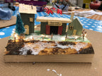 Christmas Wooden House Scene image 17