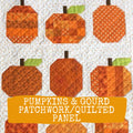 Pumpkins & Gourds Patchwork & Quilted Panel