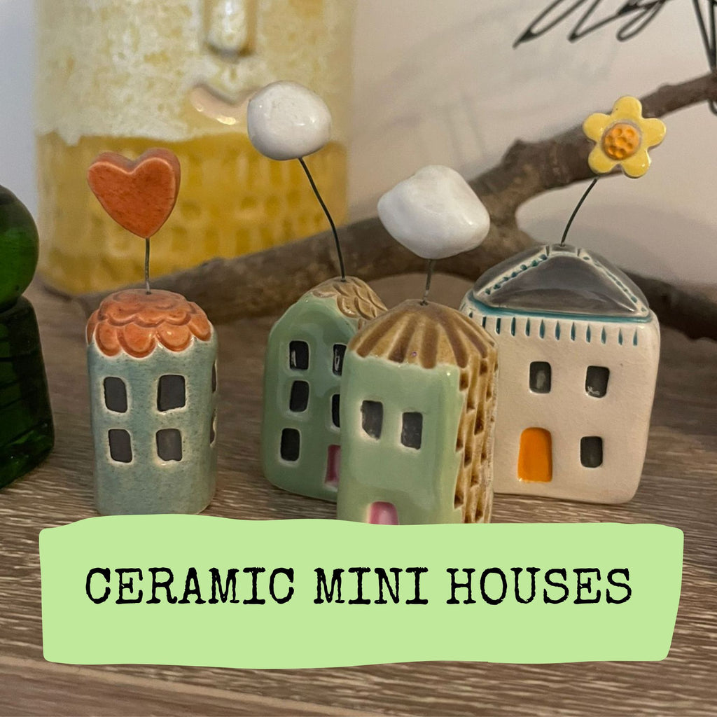 Ceramic Mini Houses