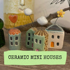 Ceramic Mini Houses