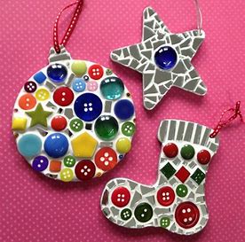 Mosaic Christmas Decorations image 12