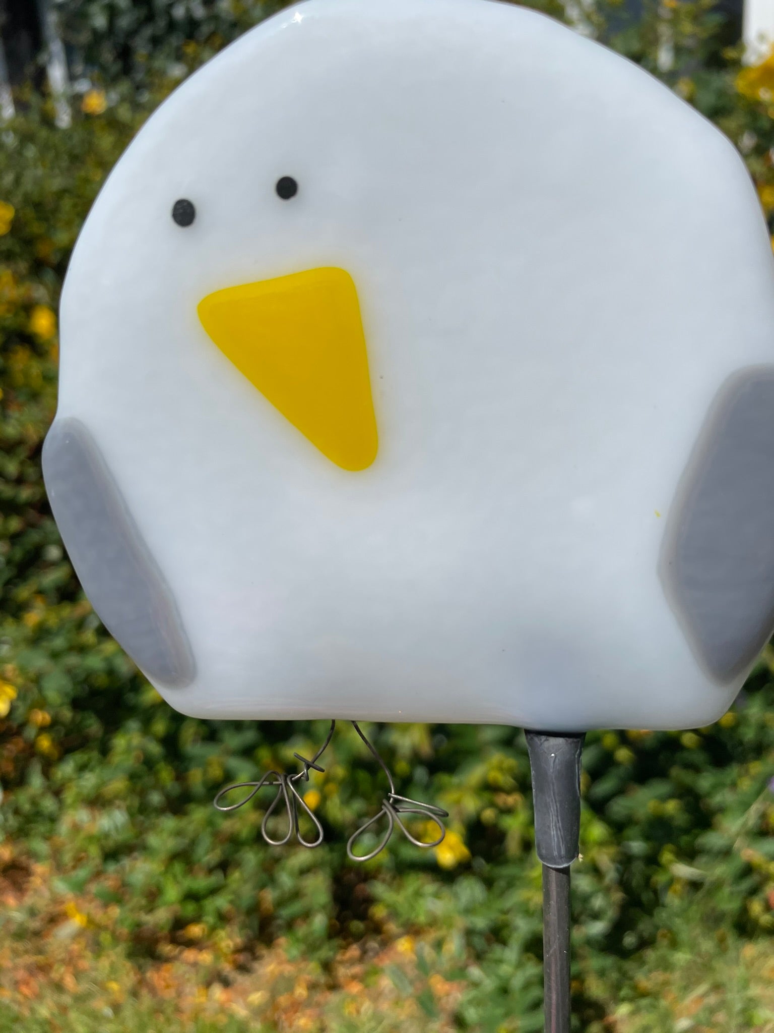 Fused Glass Birds Garden Decoration image 4