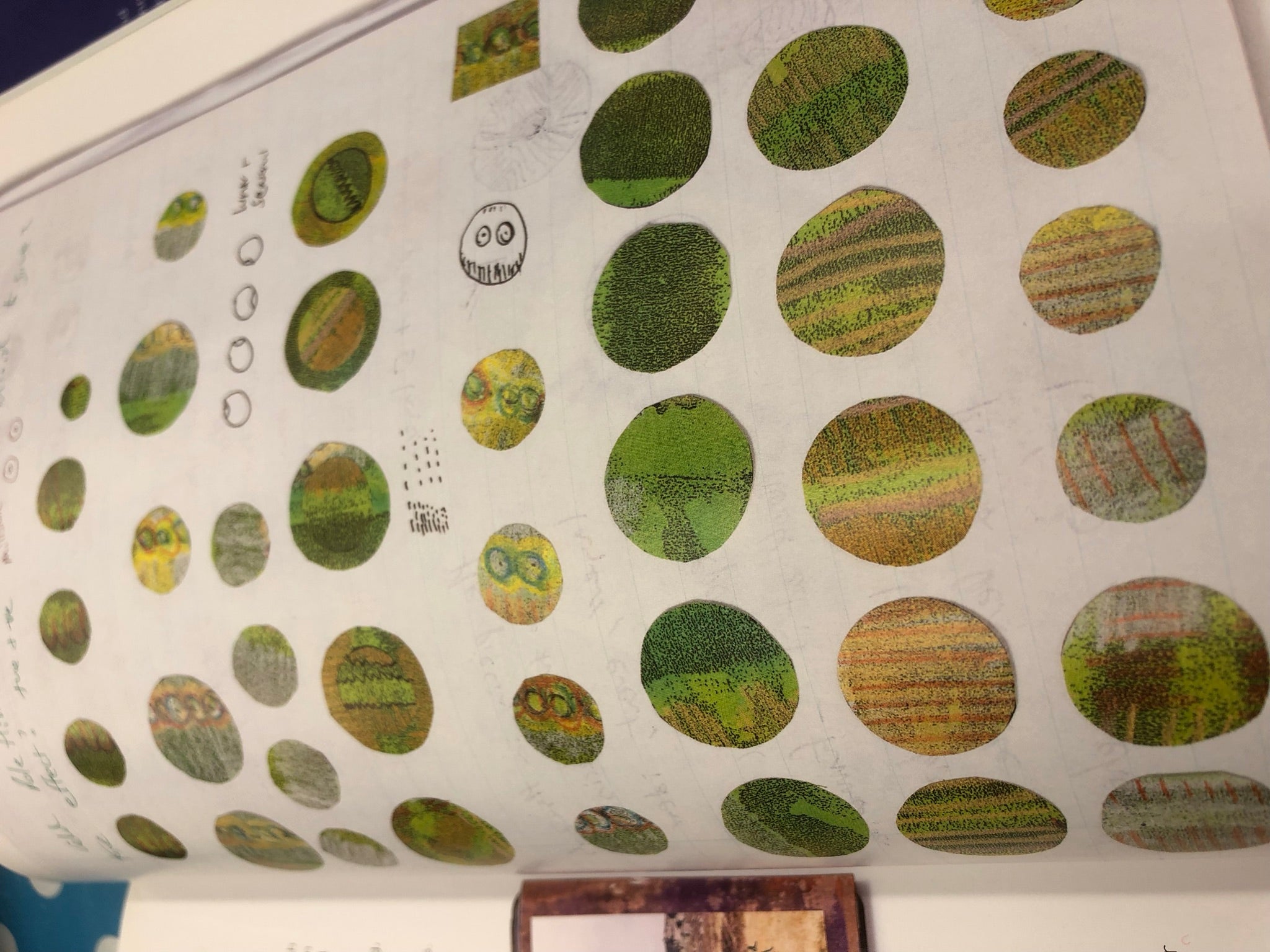 Wet Felted Landscape Hanging image 4