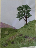 Freehand Machine Embroidered Landscape image 4