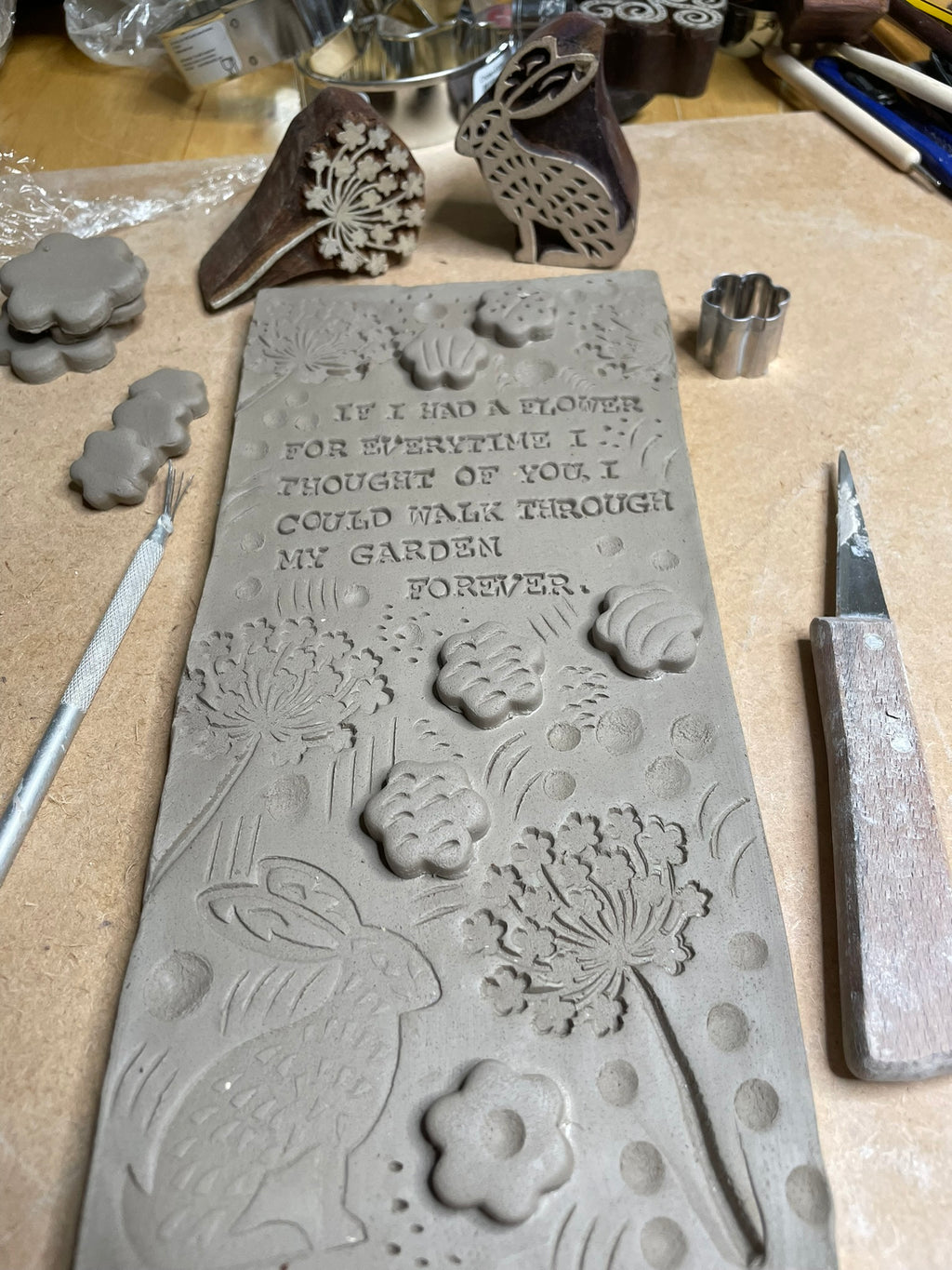 Ceramic Poem/Story Picture image 6