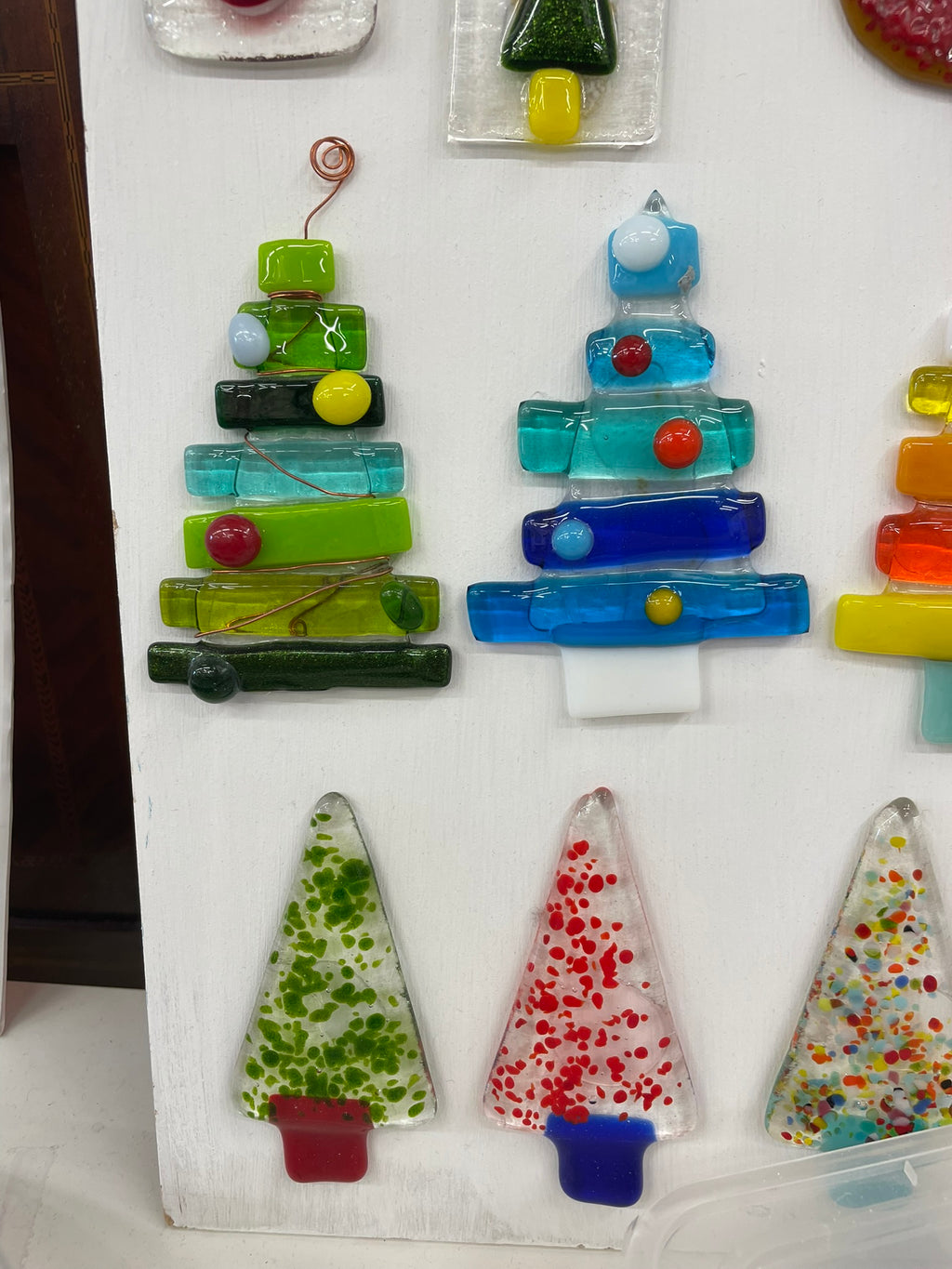 Glass Christmas Decorations, Mulled Wine & Mince Pies image 5
