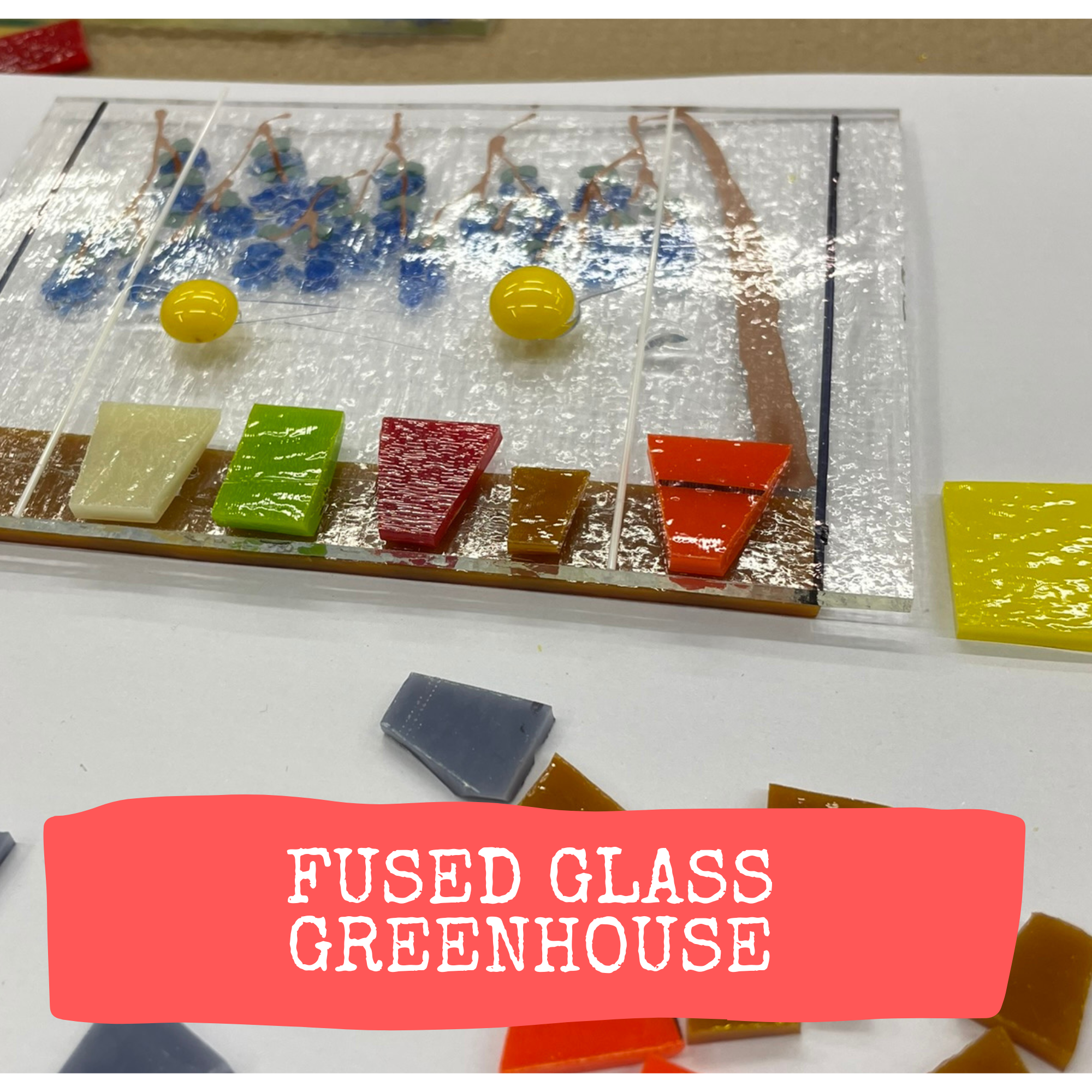 Fused Glass 3D Greenhouse image 1