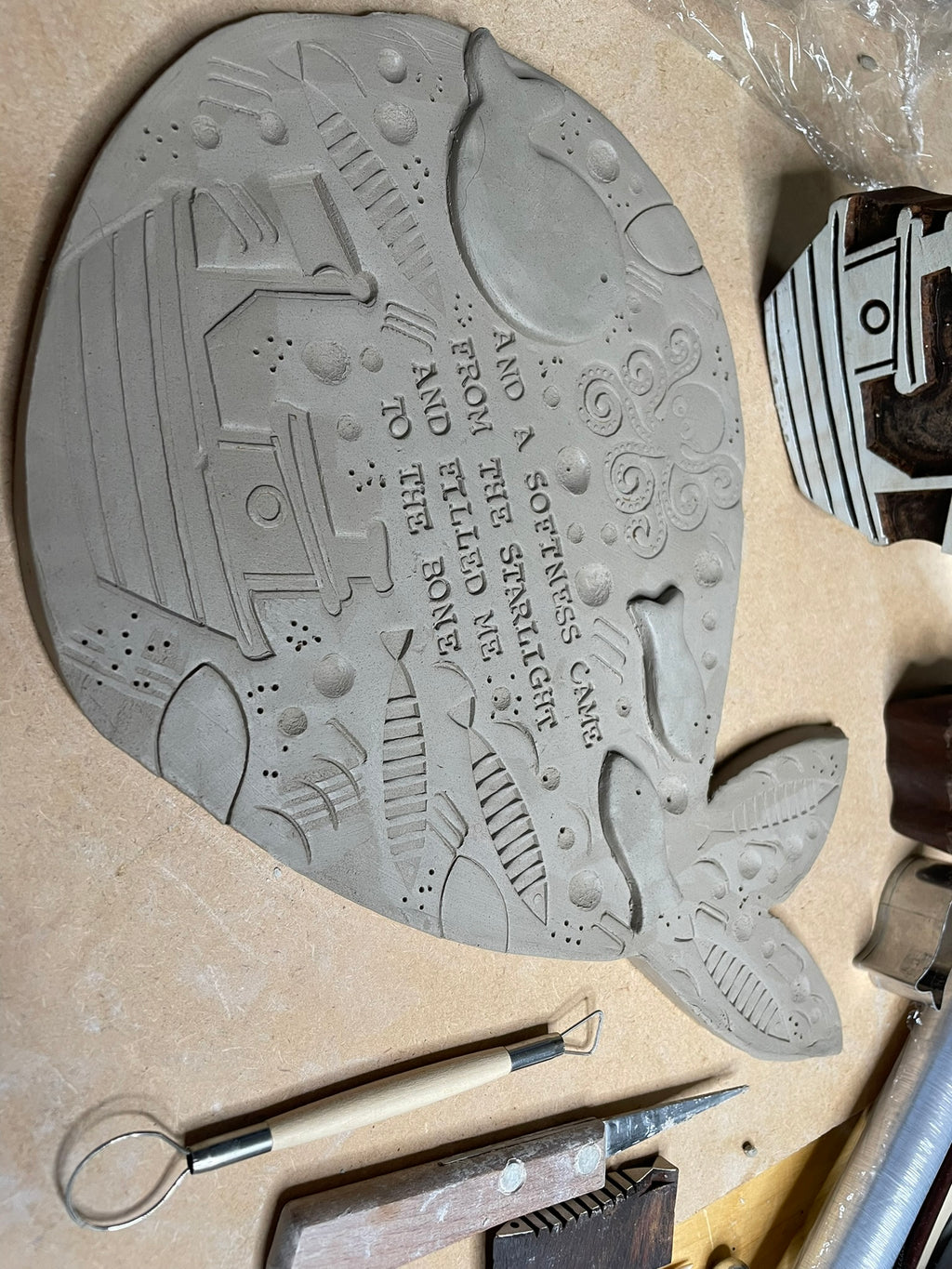 Ceramic Poem/Story Picture image 4