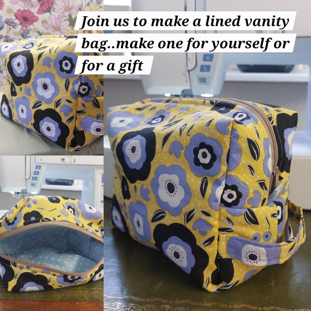 Sew a Quilted Washbag