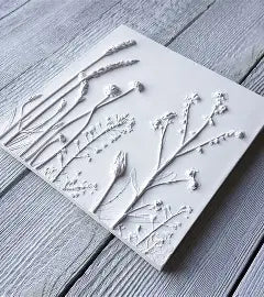 Flower and Foliage Casting Plaque image 3