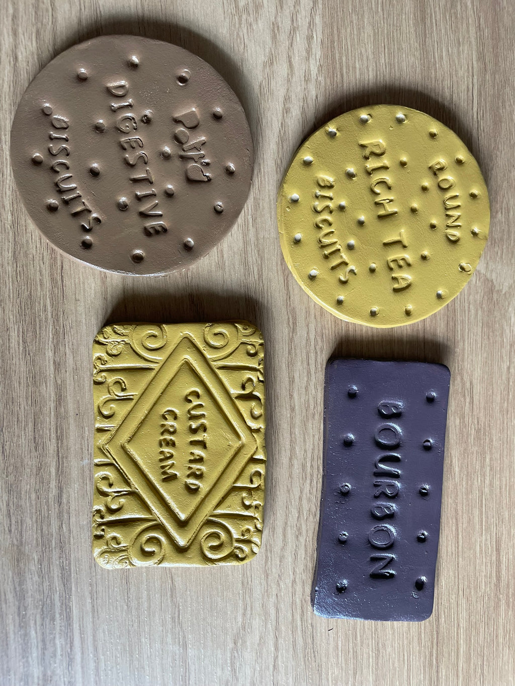 Ceramic Biscuit Coasters and Mug image 3