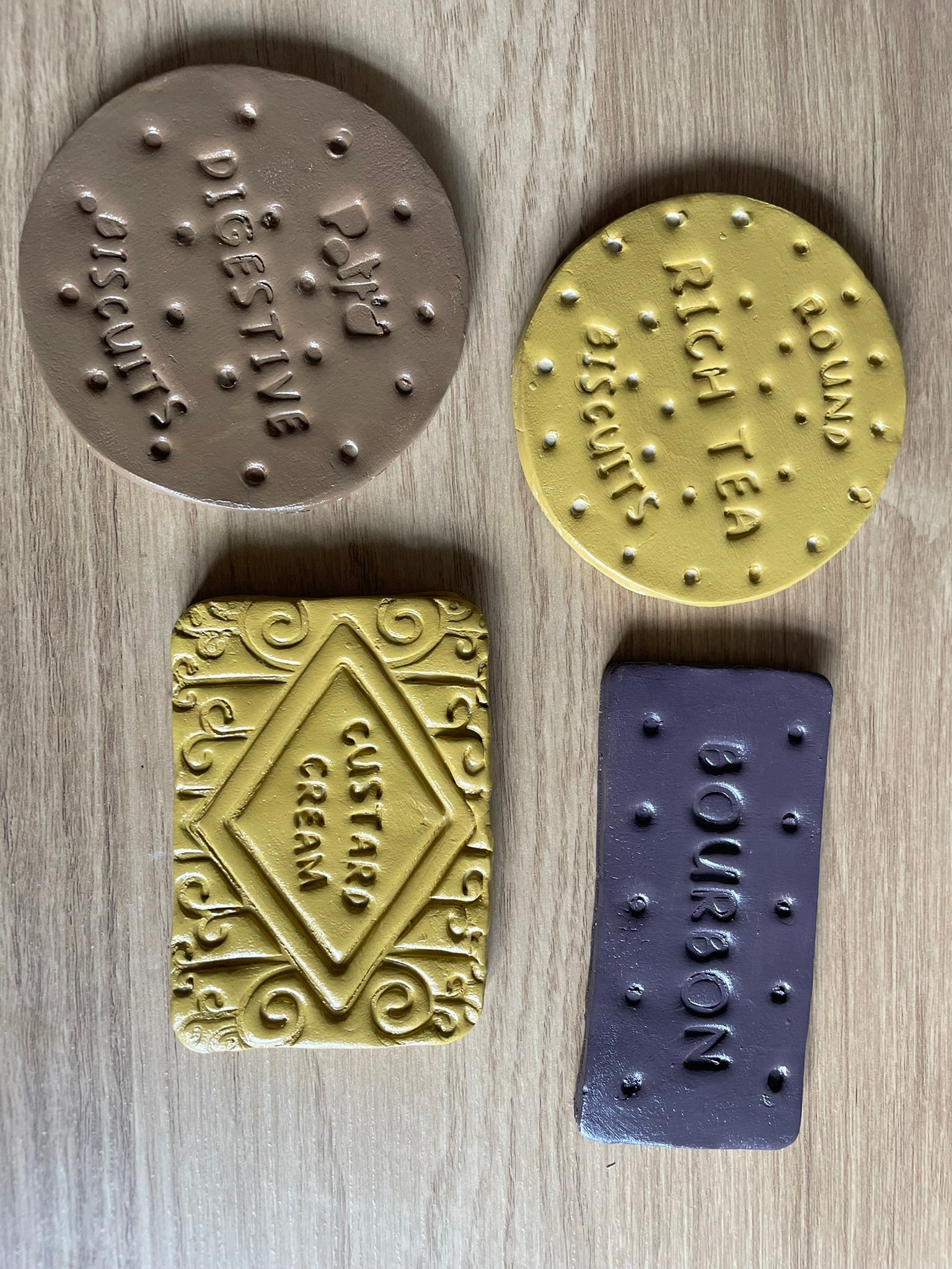 Ceramic Biscuit Coasters and Mug image 3