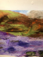 Wet Felted Landscape Hanging image 6