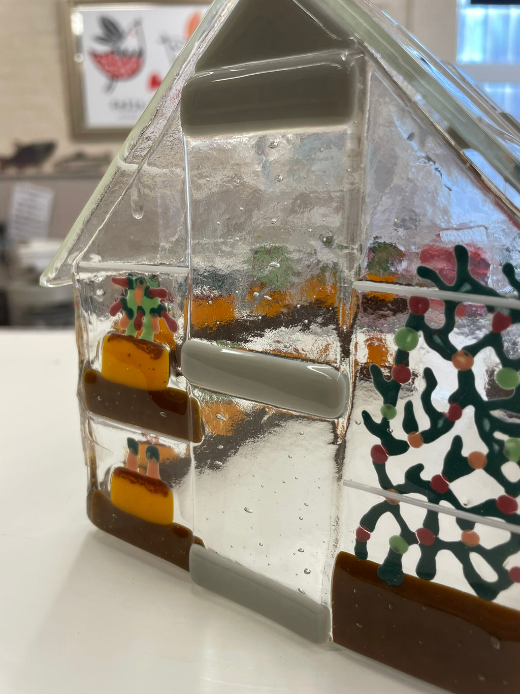 Fused Glass 3D Greenhouse image 8