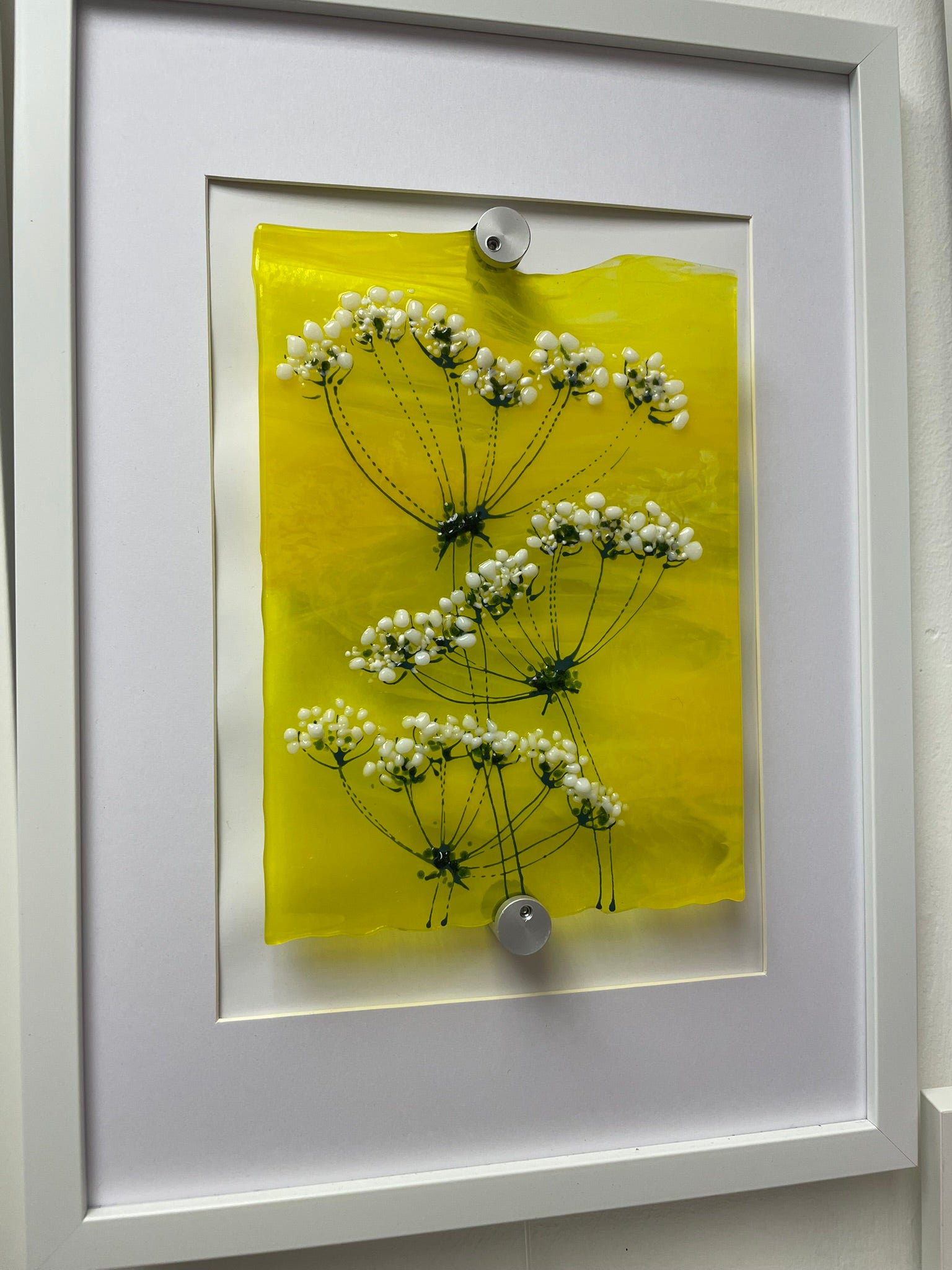 Fused Glass Flower Picture image 4