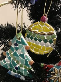 Mosaic Christmas Decorations image 8