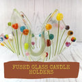 Fused Glass Candle/Tealight Holder image 0