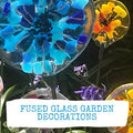 Fused Glass Garden Decorations image 0
