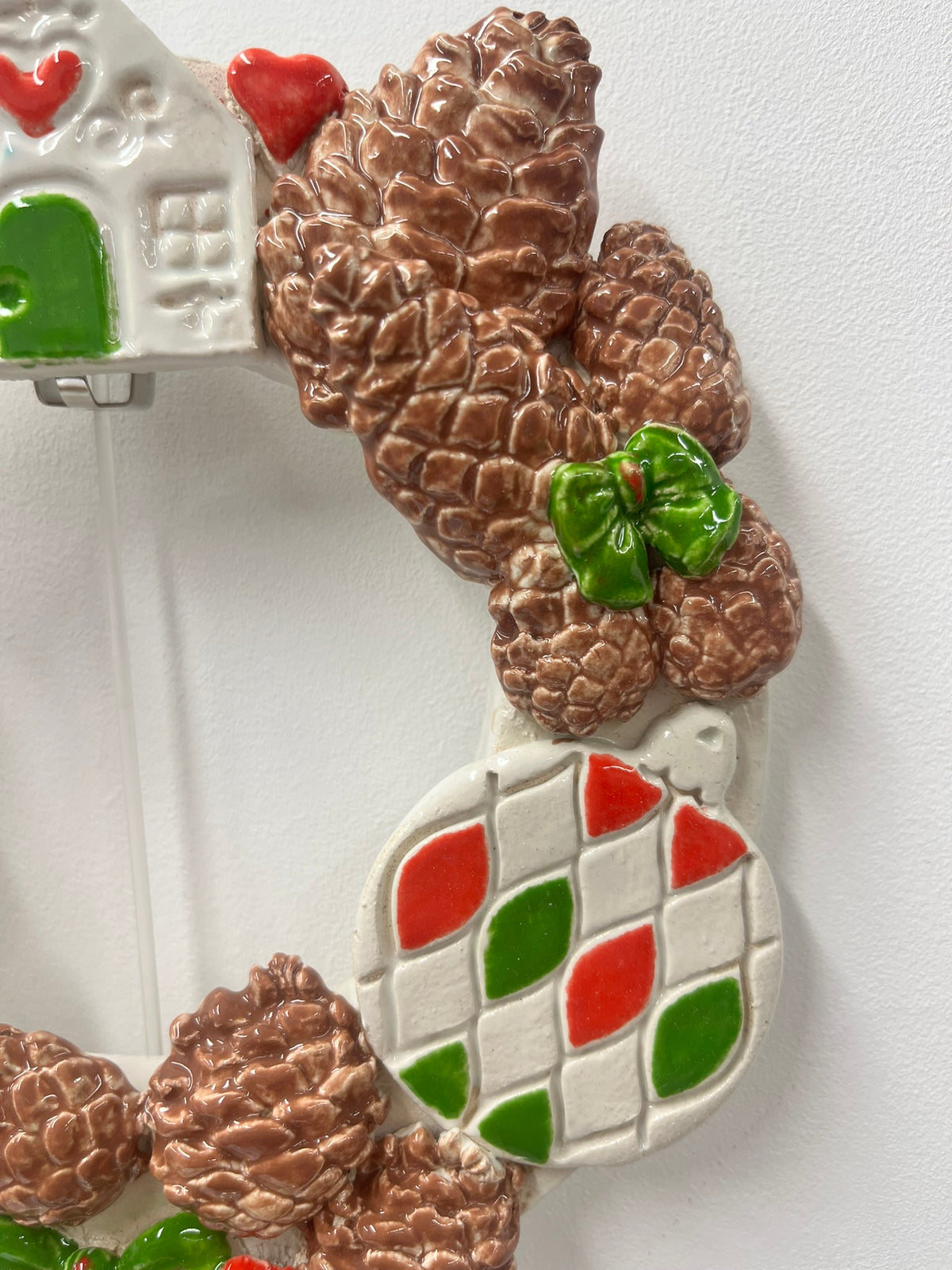 Ceramic Christmas Wreath