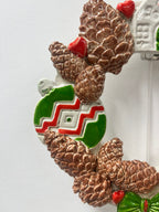 Ceramic Christmas Wreath