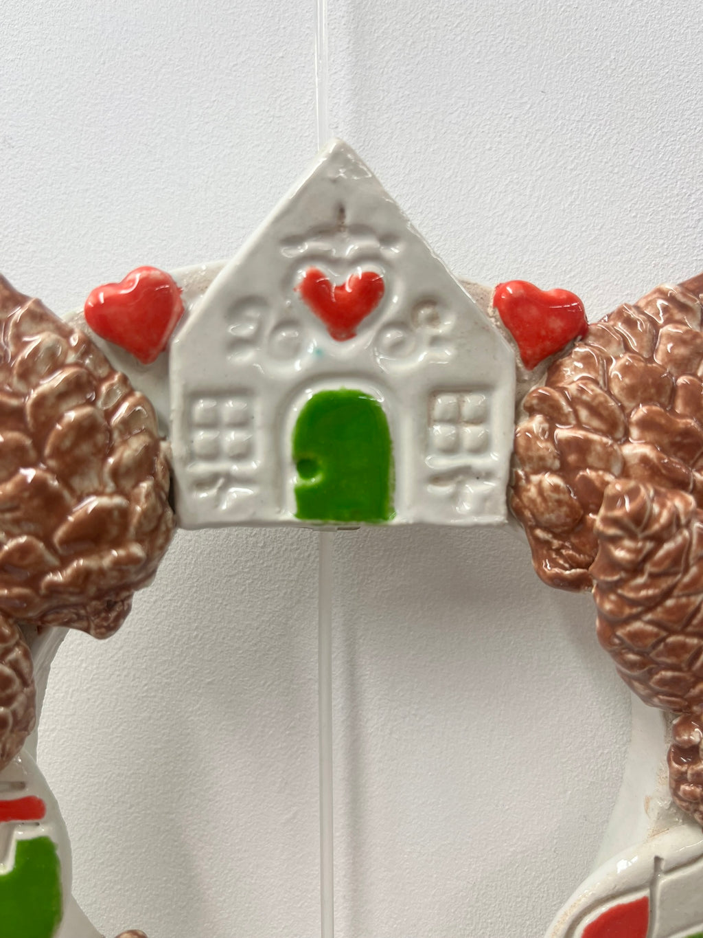 Ceramic Christmas Wreath
