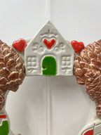 Ceramic Christmas Wreath