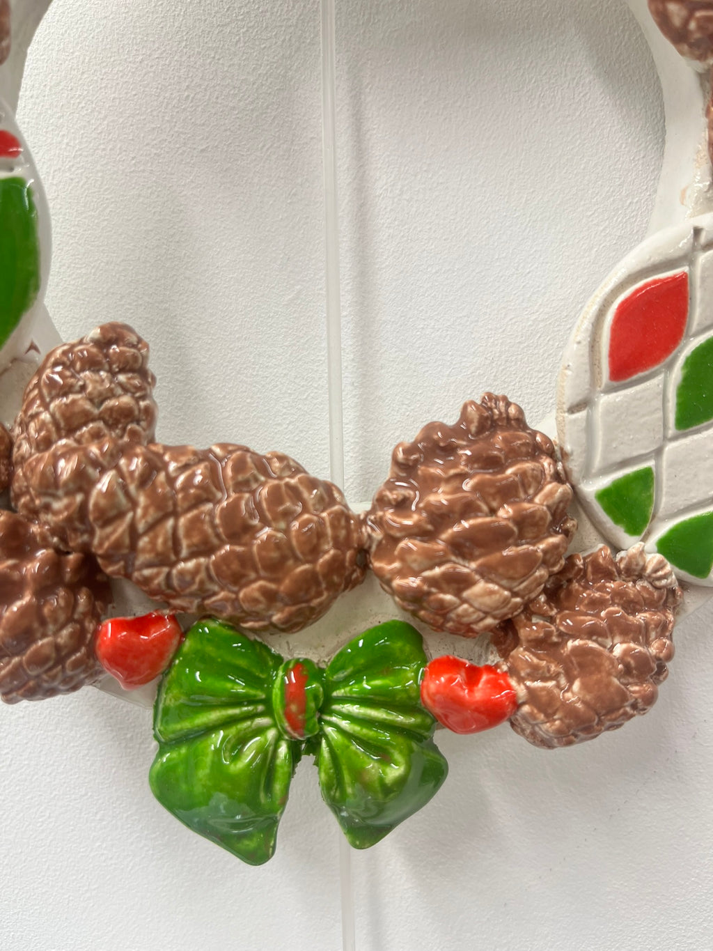 Ceramic Christmas Wreath