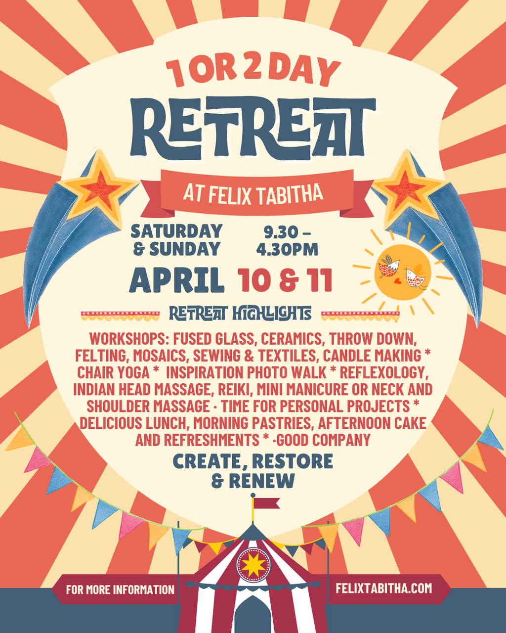 Art, Craft and Wellness Retreat