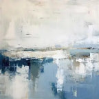 Abstract Coastal Acrylic Painting Workshop image 4