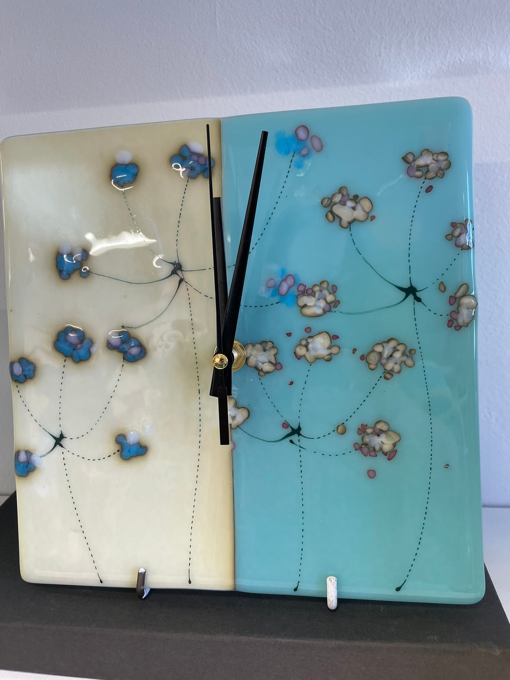 Fused Glass Clock image 3
