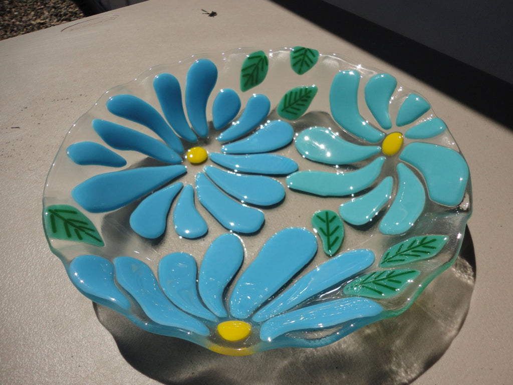 Fused Glass Fruit Bowl image 4