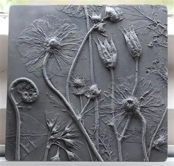 Flower and Foliage Casting Plaque image 5
