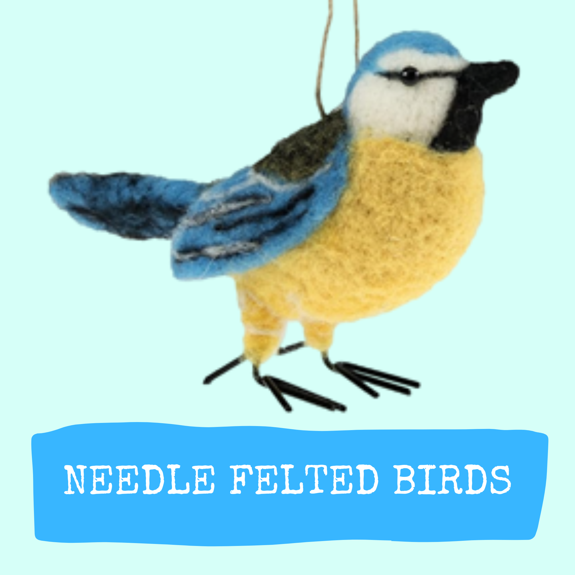 Needle Felted Birds image 0
