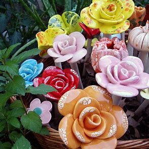 Ceramic Garden Decorations image 3