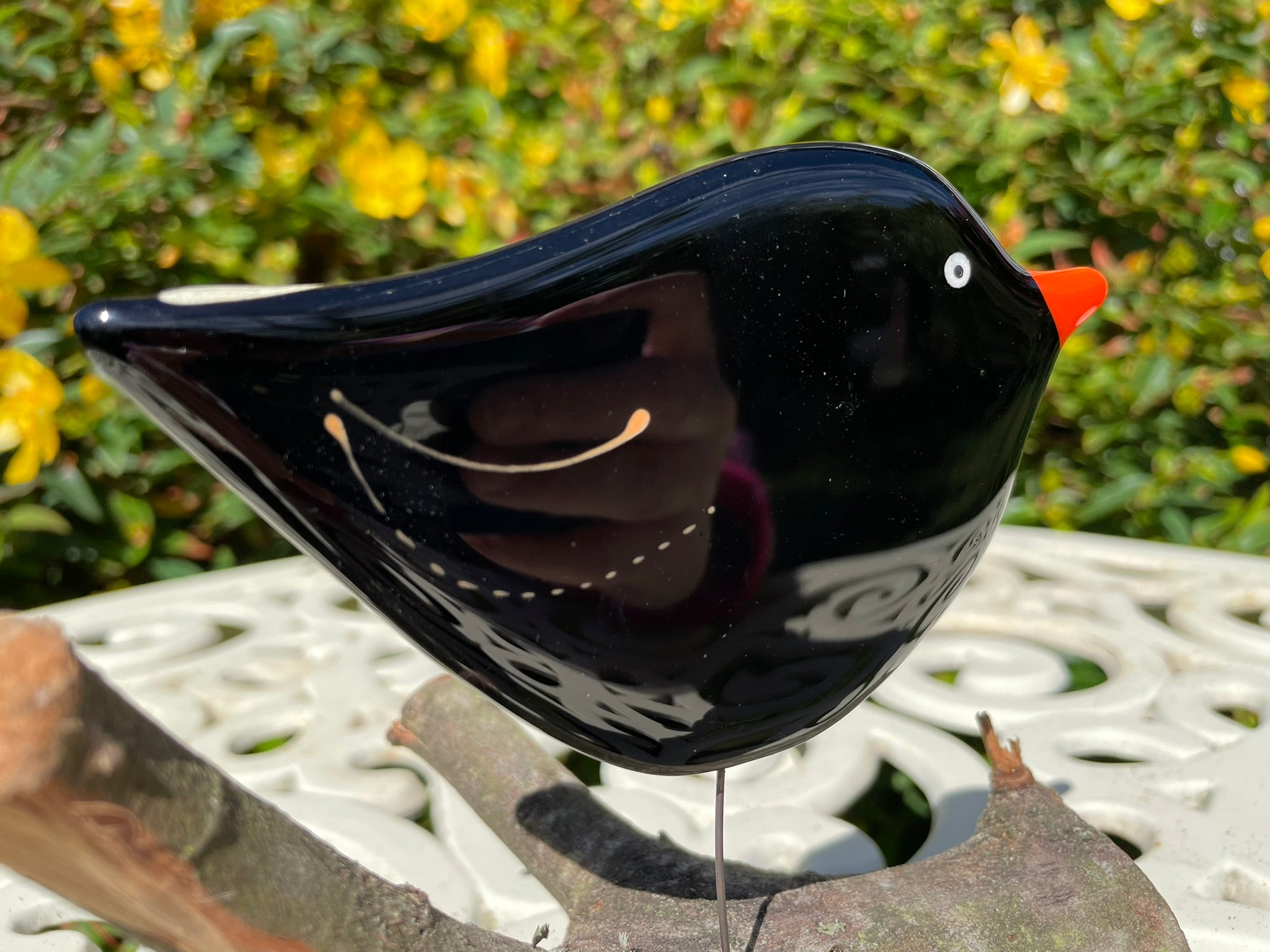 Fused Glass Birds Garden Decoration image 3