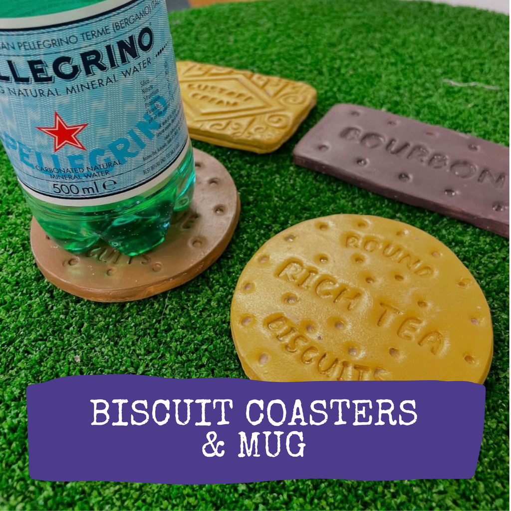 Ceramic Biscuit Coasters and Mug image 0