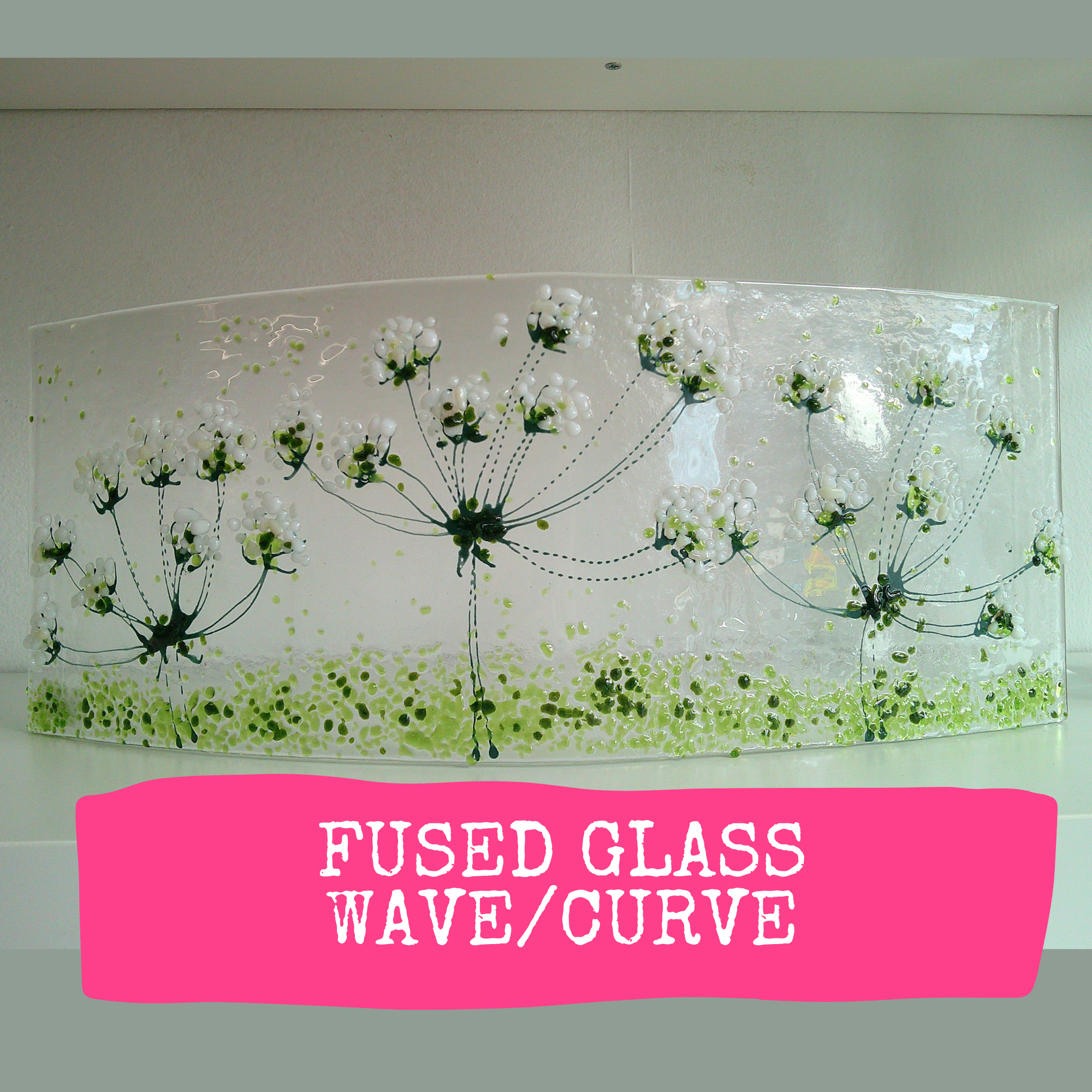 Fused Glass Wave/Curve image 0