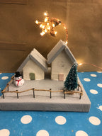 Christmas Wooden House Scene image 24