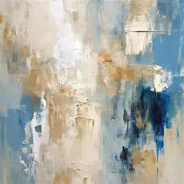 Abstract Coastal Acrylic Painting Workshop image 3