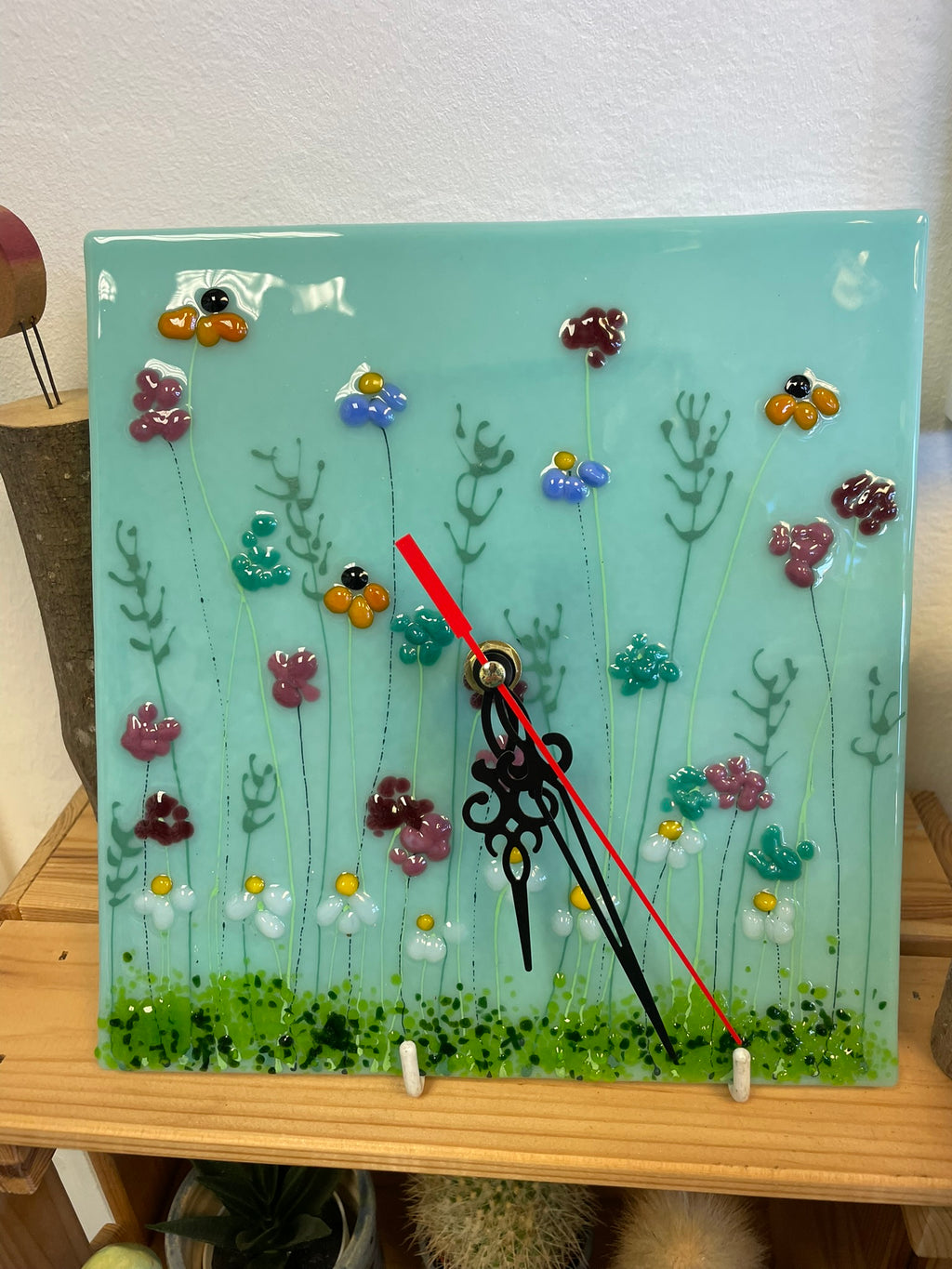 Fused Glass Clock image 4