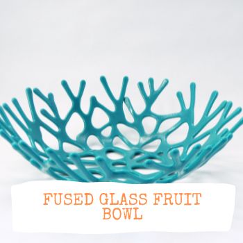 Fused Glass Fruit Bowl image 0