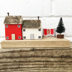 Christmas Wooden House Scene image 1