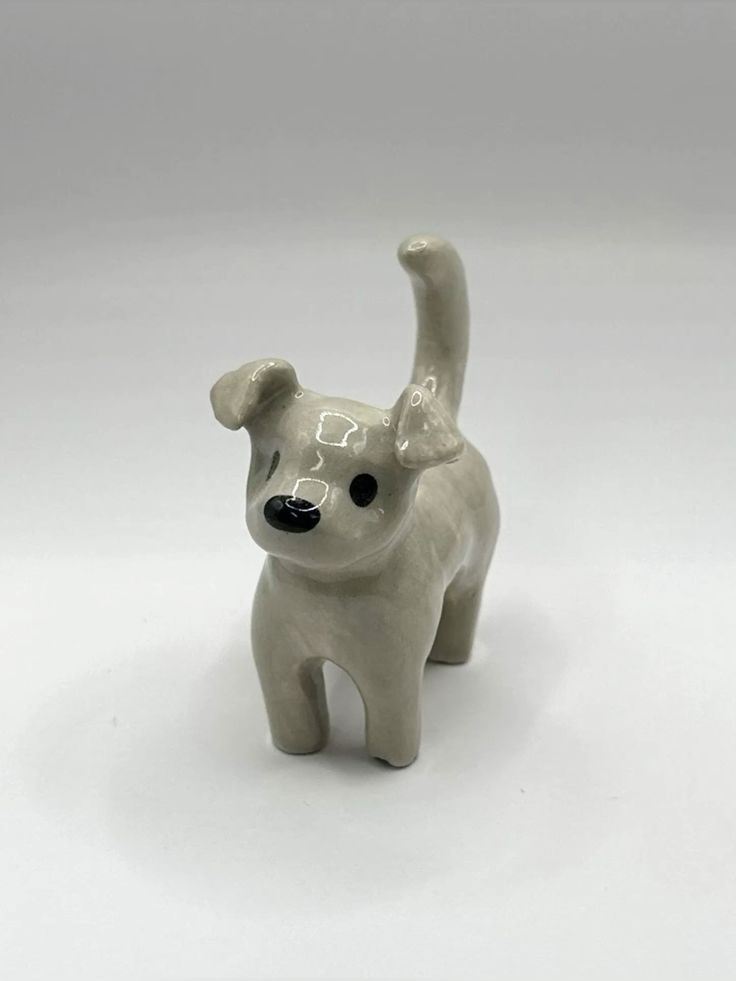 Ceramic Dog/Cat Sculpture image 2