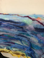 Wet Felted Landscape Hanging image 5