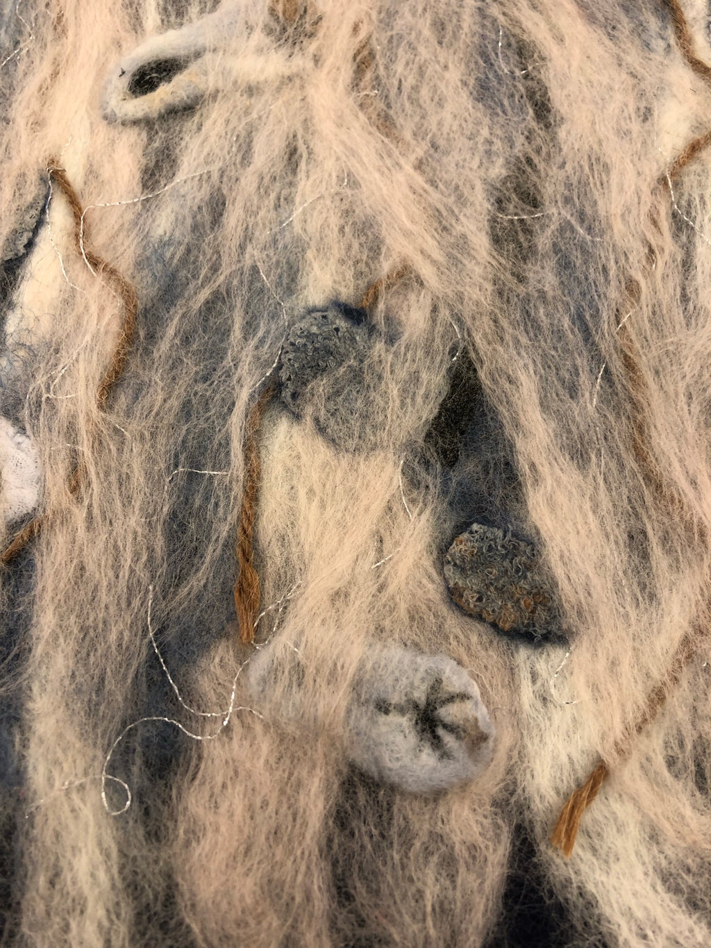 Wet Felted Landscape Hanging image 1