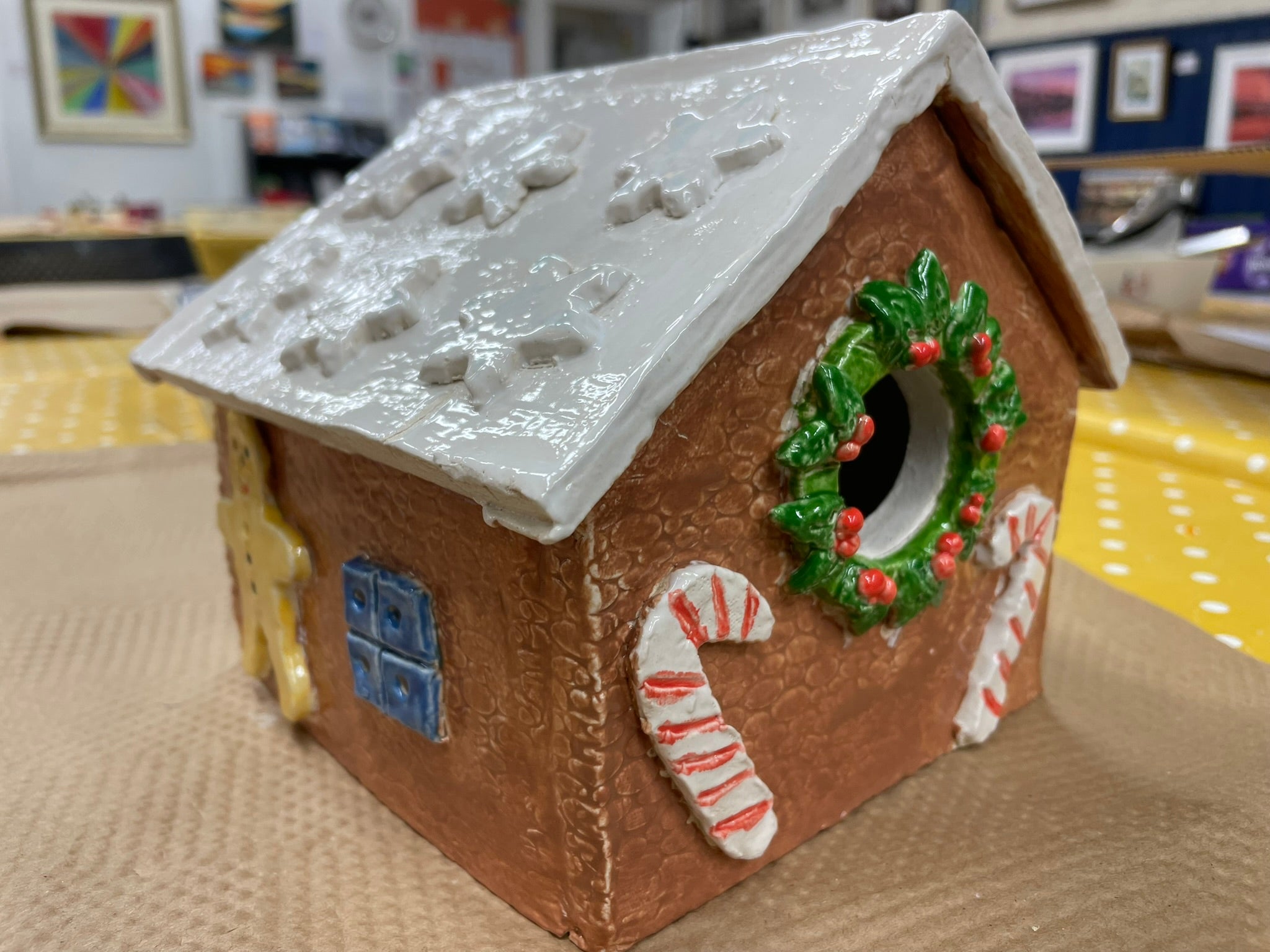 Ceramic Gingerbread House image 6