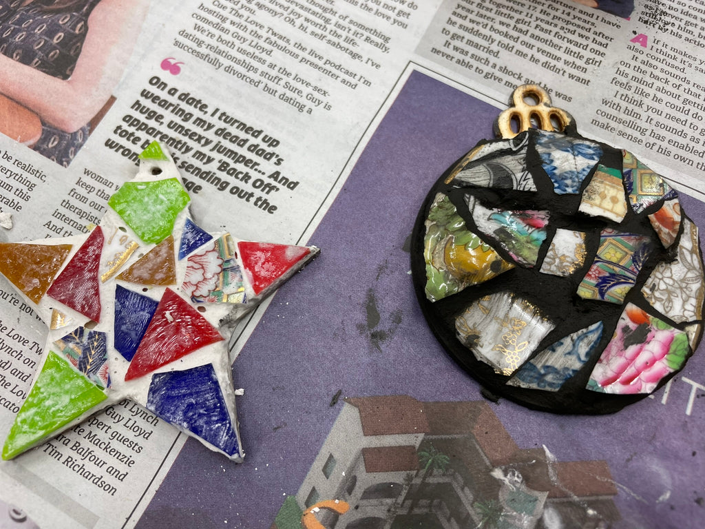 Mosaic Christmas Decorations image 15